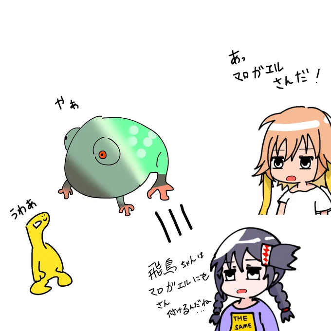 二宮飛鳥 マロガエル