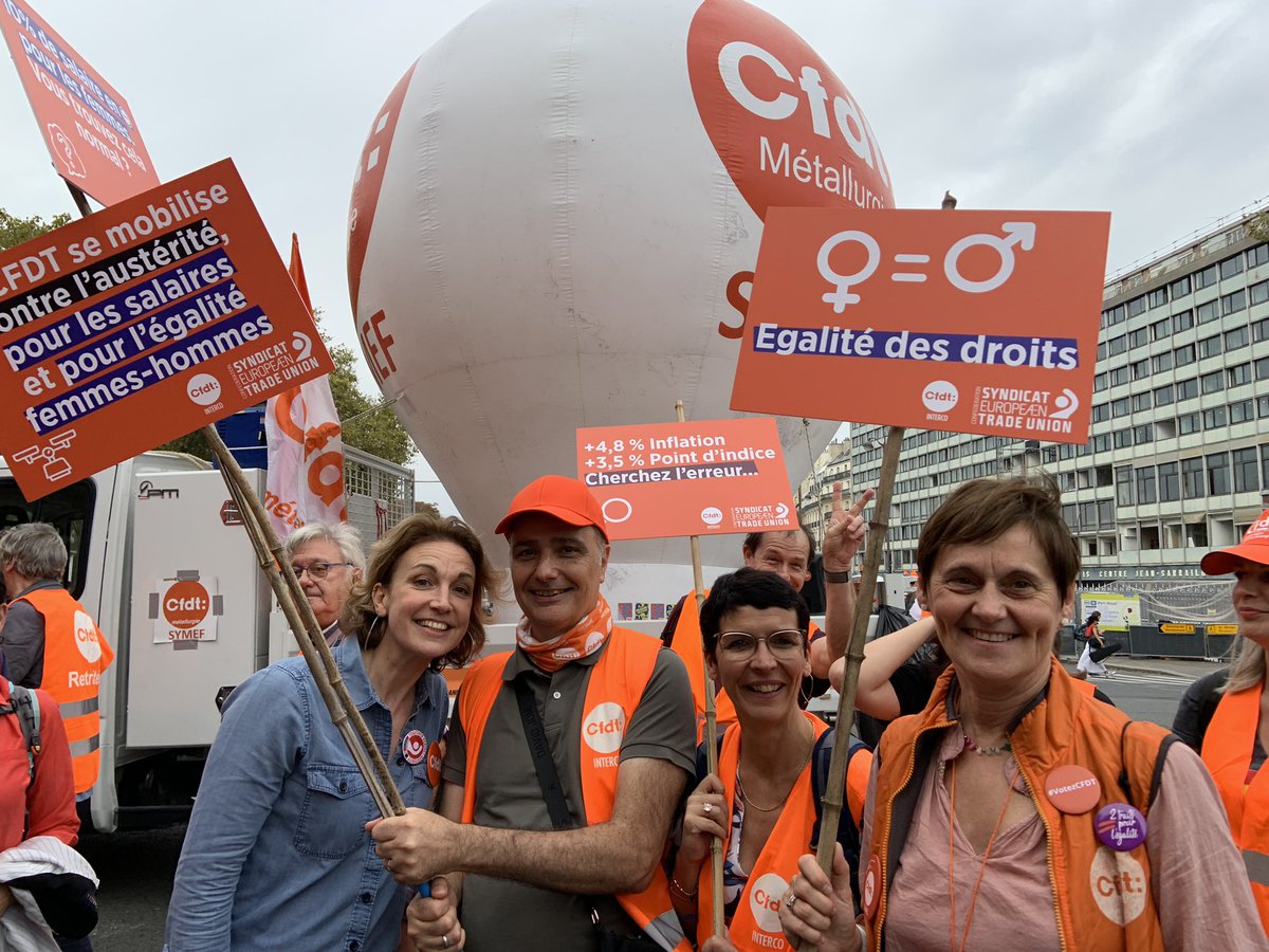 interco_cfdt's tweet image. La mobilisation #interco du #13octobre à Paris continue et ne désemplit pas💪 #inflation #Salaires