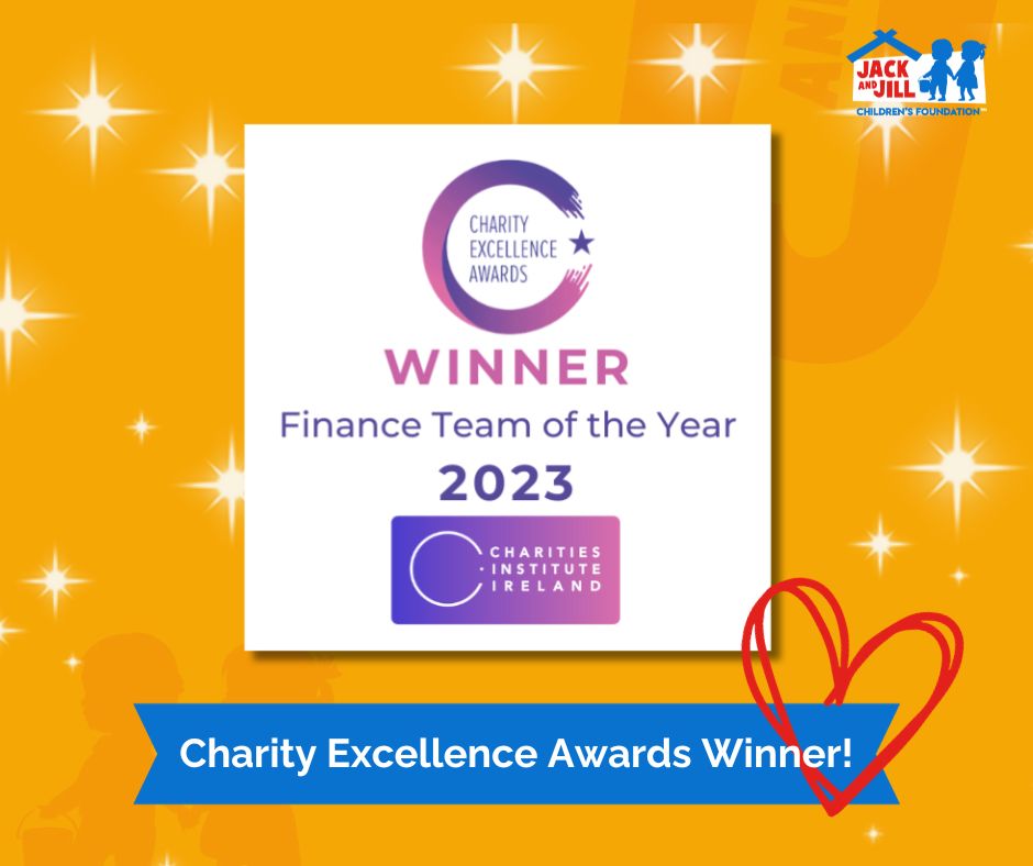 🌟Our Finance Team won 'Finance Team of the Year' at @CiiTweets Charity Excellence Awards 2023!🏆 The night celebrated great work, effort and impact across the sector! Congratulations to all winners and nominees!🧡 Read more: jackandjill.ie/jack-and-jill-… #CEA2023 #TeamJackandJill
