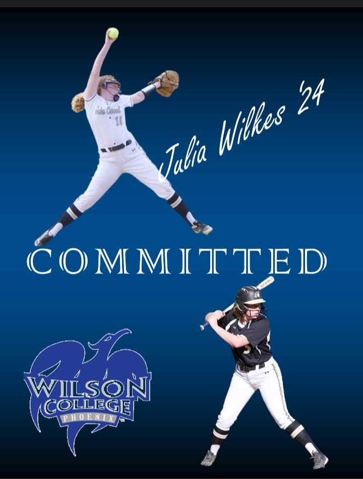 So excited to announce that Julia Wilkes has committed to Wilson College to play softball. She is a stud on the mound, and they are getting another good one! <a href="/wcphoenixsb/">Wilson College Softball</a>