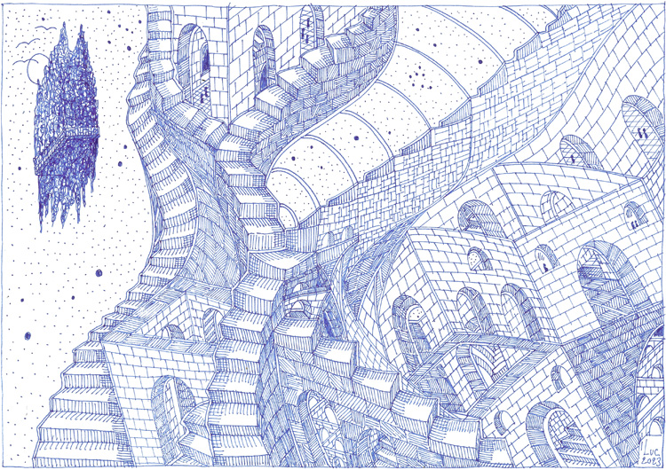 durdecifer's tweet photo. #Espacetemps #univers #dessin #dessindujour #dessinateur #dessinnoiretblanc #dessinart #dessinartistique #art #artistsoninstagram #artistic #artist #encresurpapier #01mm #encrenoire #isograph 0,35mm #A4 #encrebleu #permanent #draw #drawingart https://t.co/pTKYaz8TSi
