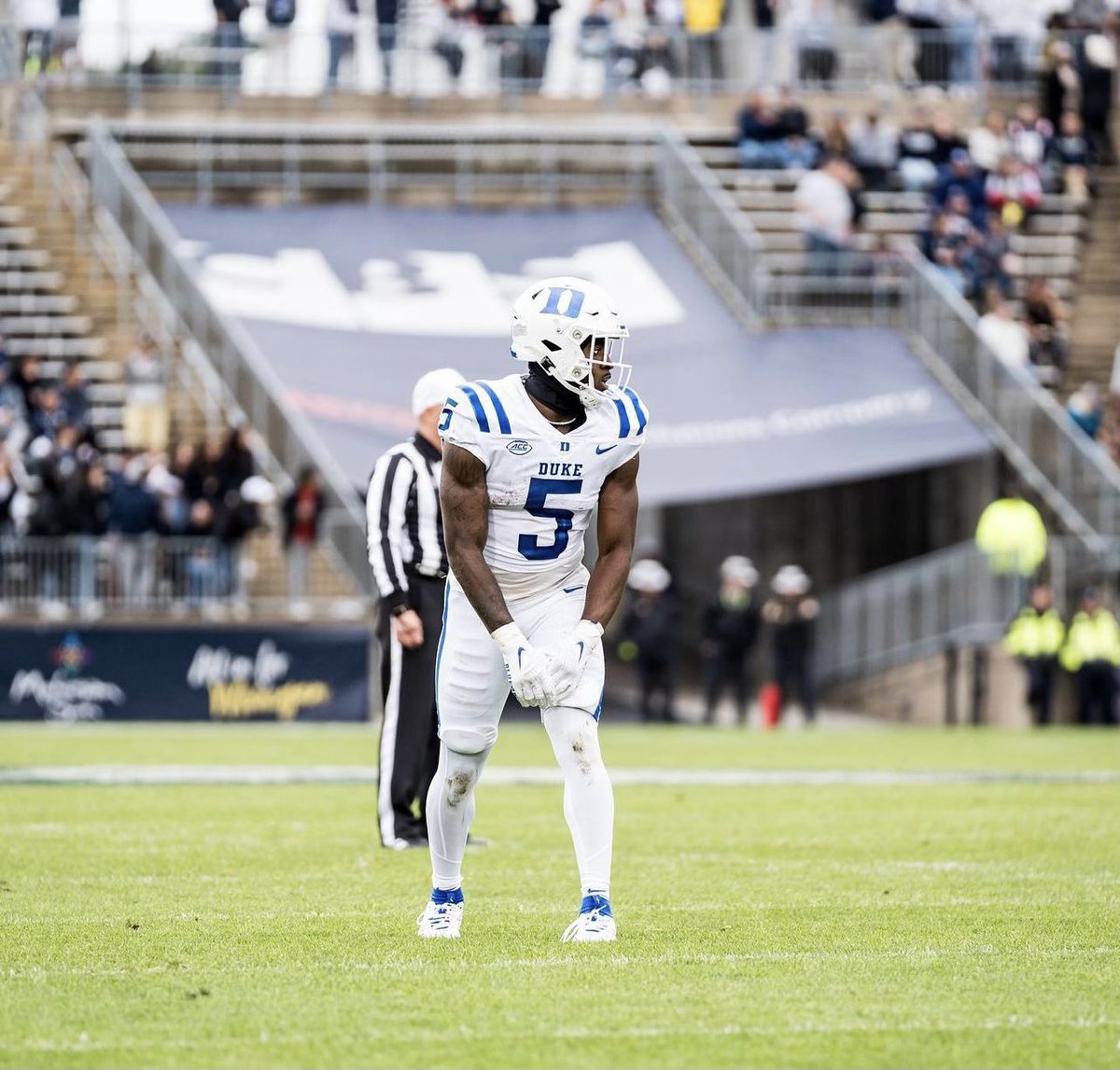 Blessed to receive my 3rd division one offer from Duke University @DukeFOOTBALL @DukeReport @DUFBRecruit @acoachingrev @BillLiedy @CoachDrew__ @football_cghsnc