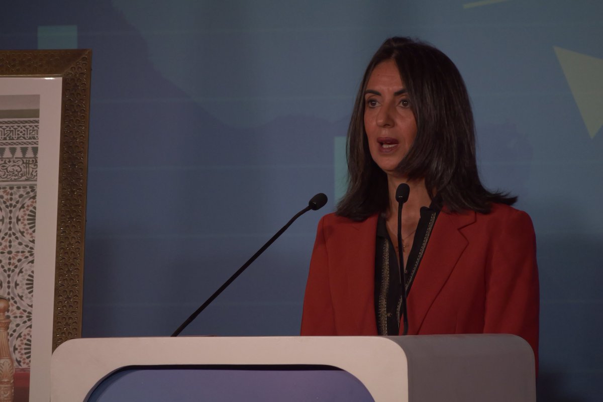 .@FettahNadia @financesmaroc also addressed the complex issue of infrastructure financing in #Africa indicating that financing needs in this sector amount to between $68 & $108 billion per year 👉She called for greater involvement of the private sector & international cooperation