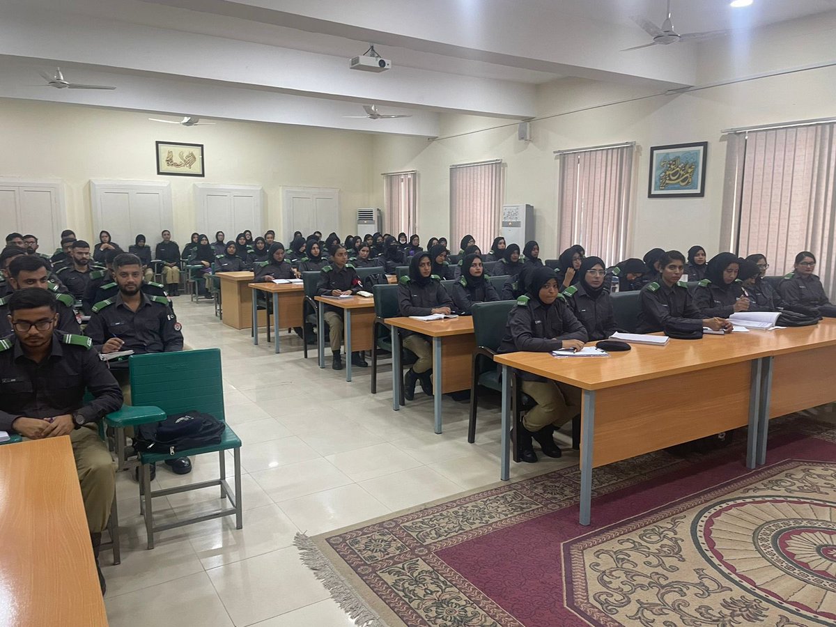 JusticeProject_'s tweet photo. Mr. Shafique Chaudhry of @PchrOfficial and JPP casework lawyer Maneha Tariq conducting a presentation at the Sihala Police Academy on the enforcement of the #ConventionAgainstTorture, and the Torture and Custodial Death Act, 2022. The training was conducted in collaboration with the @nchrofficial , and the esteemed Mr. Nadeem Ashraf also delivered part of the presentation to explain NCHR’s role in eliminating torture from the #criminaljusticesystem of #Pakistan.