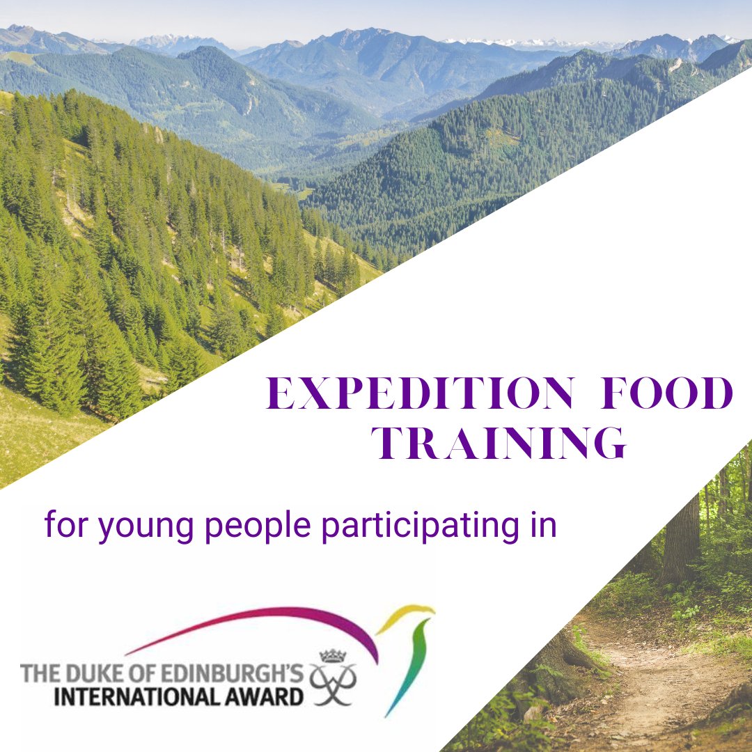 I had the pleasure of training a bunch of DofE Bronze participants preparing for their adventurous journey.  How to eat in a way that supports a successful journey.  #skillsforlife

Any #DofE assessors or trainers want support in the food aspect of training?