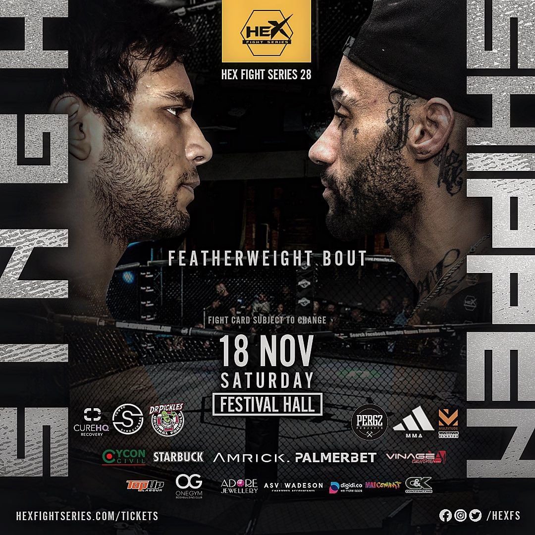 Road to UFC vet 🇮🇳Rana Rudra Pratap Singh has been camped out at Bali MMA and returns at HEX Fight Series on Nov. 18, fighting 🇺🇸Raja Shippen (19-13-1).