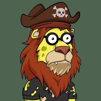 lion with glasses😁😄😃