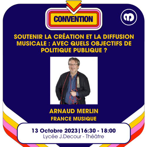 SYNDEAC's tweet photo. 🎛 Le @Syndeac ouvre maintenant au #MaMAEvent son débat : « Soutenir la création et la diffusions musicales : avec quels objectifs de politique publique ? » 🎙Animation : Arnaud Merlin, musicologue et producteur à @francemusique https://t.co/M0JIWOTUDb