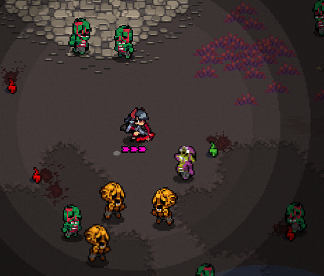 LetiferGame's tweet image. "Vampirism" meta-upgrade turns a small percentage of collectable Bloodclot (exp) into a healing variant! Pump more levels into this upgrade tree to increase the odds of this happening!
#gamedev #indiedev #gamedevelopment #videogames #videogame #indiegame