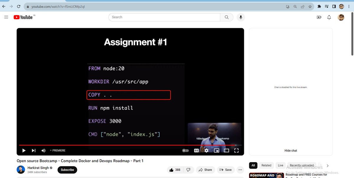 AmanLajpal's tweet photo. @kirat_tw  #docker https://t.co/cYqCucbPlm