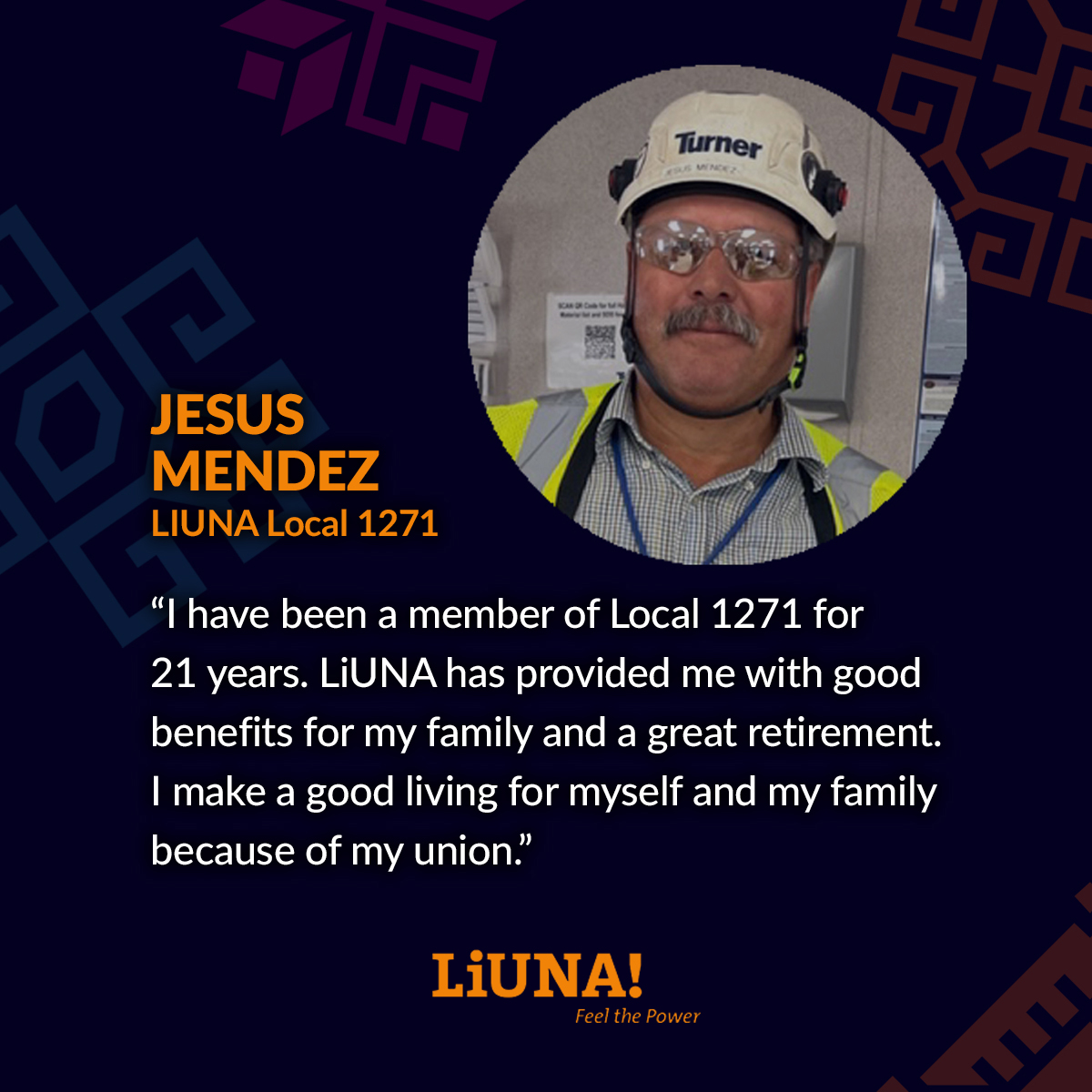 LIUNAmidwest's tweet photo. Today, we spotlight Jesus Mendez, a dedicated member of LIUNA Local 1271 in Cheyenne, WY.
#HispanicHeritageMonth #LIUNA #Local1271 #Benefits #Family #Retirement #FeelThePower https://t.co/ORnhaigs0A