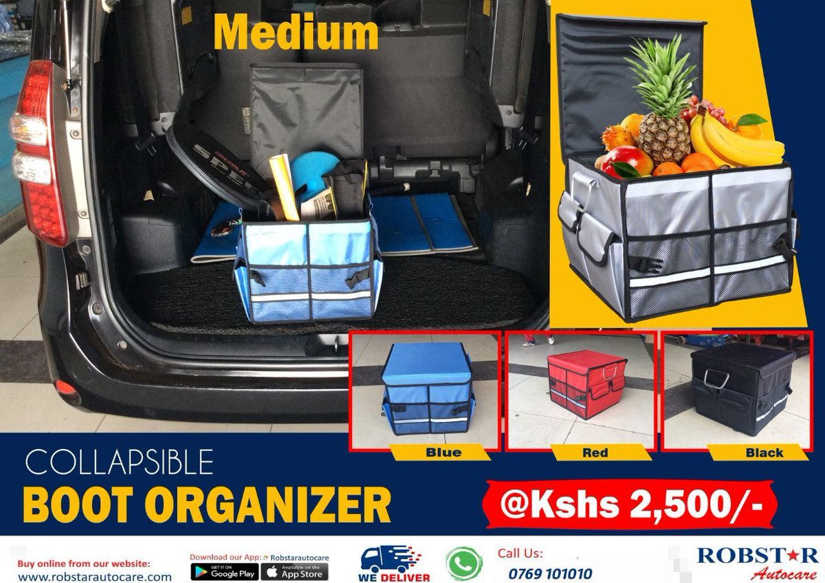 RobstarAutocare's tweet image. #storagebag 
#bootorganizer 
#carstoragebag

We deliver country wide.
