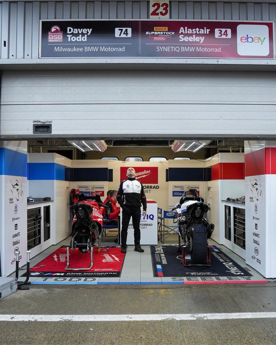 TASRacing_NI's tweet image. Race ready for the final round of the 2023 @officialbsb championship at Brands Hatch. 🏁

@DaveyTodd74 / @weewizard34 

@synetiqltd / @bmwmotorraduk / @CheshireMould / @Optimas_S