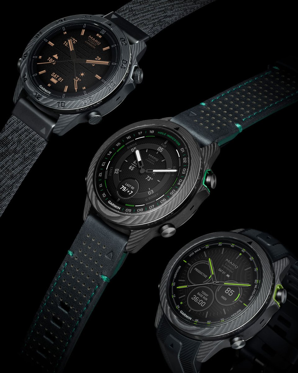 garmin_ua's tweet photo. Неймовірно міцні, легкі та функціональні✨: Garmin запускає колекцію годинників MARQ® Carbon, виготовлених зі 130 шарів вуглецевого волокна Fused Carbon Fiber™ 👉https://t.co/4R2wZOLlgj .
#GarminUkraine #Garmin_UA https://t.co/gurr8HrIrc