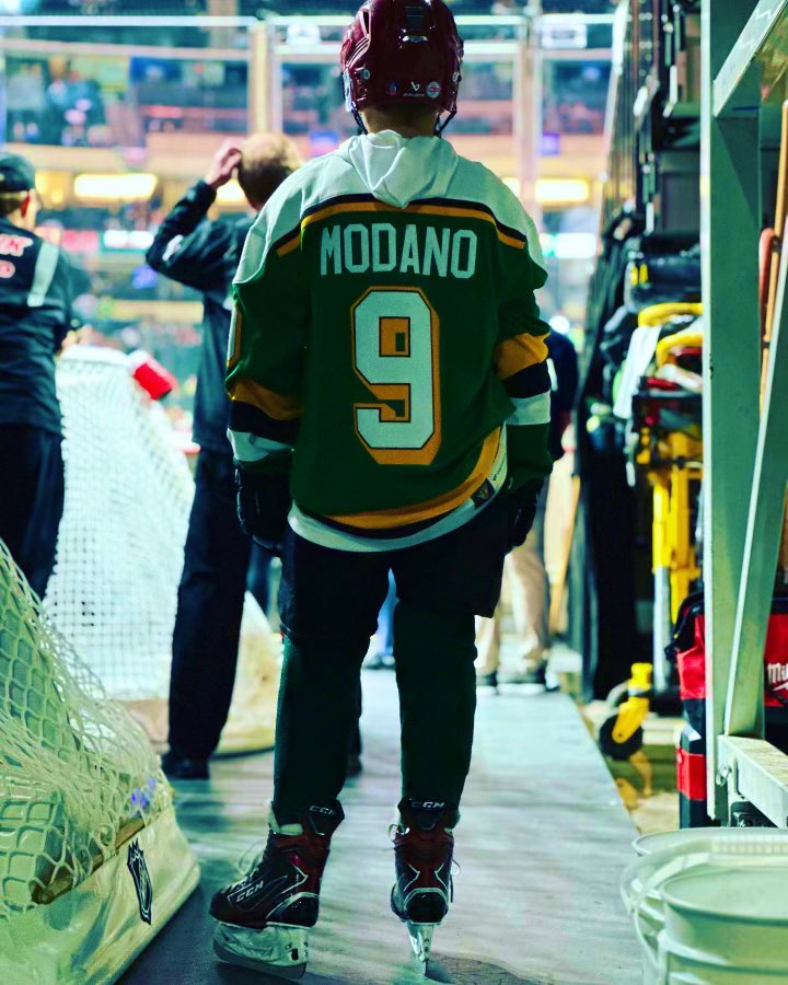 Mike Modano returns, Mike Modano, Let's see some Mo! Mike Modano returns  to the State of Hockey →  By Minnesota Wild