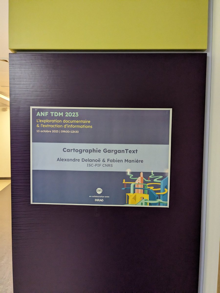 amarois's tweet image. #ANFTDM2023 : après les ateliers par outils ce matin (Gargantex, Iramutex, web services Istex, LLMs), travail sur cas d&apos;usages en groupe et rendu cet après midi
#TDM #textanddatamining #openscience #tools #datamining #NLP #researchdata