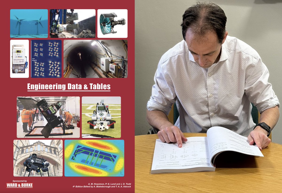 Today <a href="/oxengsci/">Engineering Science, Oxford</a> took delivery of 1044 copies of the new (4th) edition of our legendary formula book known as “HLT”. It was a privilege to work with my co-editor Tony Blakeborough to make this happen. Our thanks to Ward and Burke for their support
