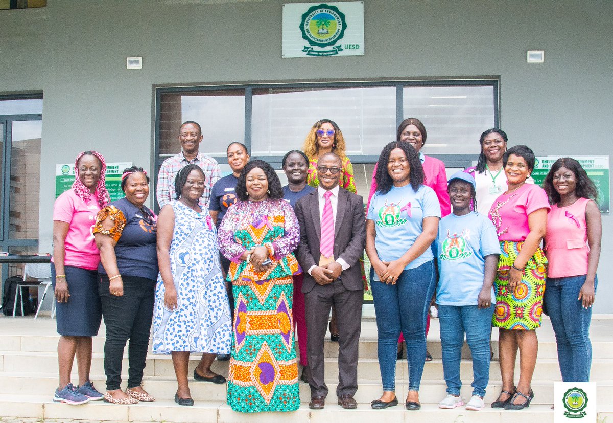 uesdgh's tweet photo. UESD Ladies Club organised a Breast Cancer awareness session @ the Auditorium, Multi-Purpose Building on Thursday, 12/10/23
Facilitator: CEO of Breast Care Int., (Dr.) Mrs Wiafe Addai
#UESD23
#HOPE23
#UESDladiesclub
#UESDBreastawareness https://t.co/OX4s5B5Ot1