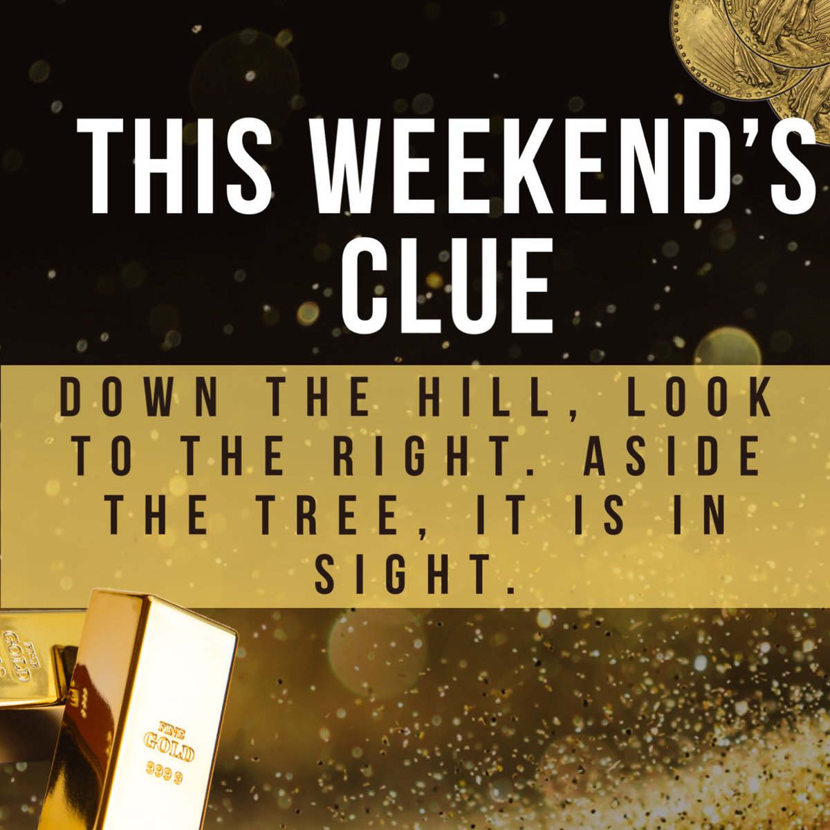WhiteHawkCC's tweet photo. ✨The Great Golden Golf Game!✨ 

🔍Follow the Clue…Search for the ✨Golden Golf Club✨…Win a Prize!💰

✨🔍✨This Weekend’s Clue✨🔍✨

⭐️Good Luck Golfers!⭐️
 
For complete rules, please visit https://t.co/2GlU6F0HoO. https://t.co/WdSquvsRmb
