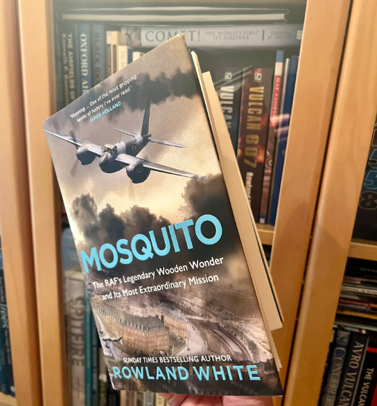 It certainly is a page-turner and ought to be in your #aviation #bookshelf collection now. Copies of 'MOSQUITO' are available from this link or from our newsletter arriving in the next 30 minutes! #dehavilland #mosquito #mosquitobook by <a href="/RowlandWhite/">Rowland White</a>   peoplesmosquito.org.uk/store/product/…