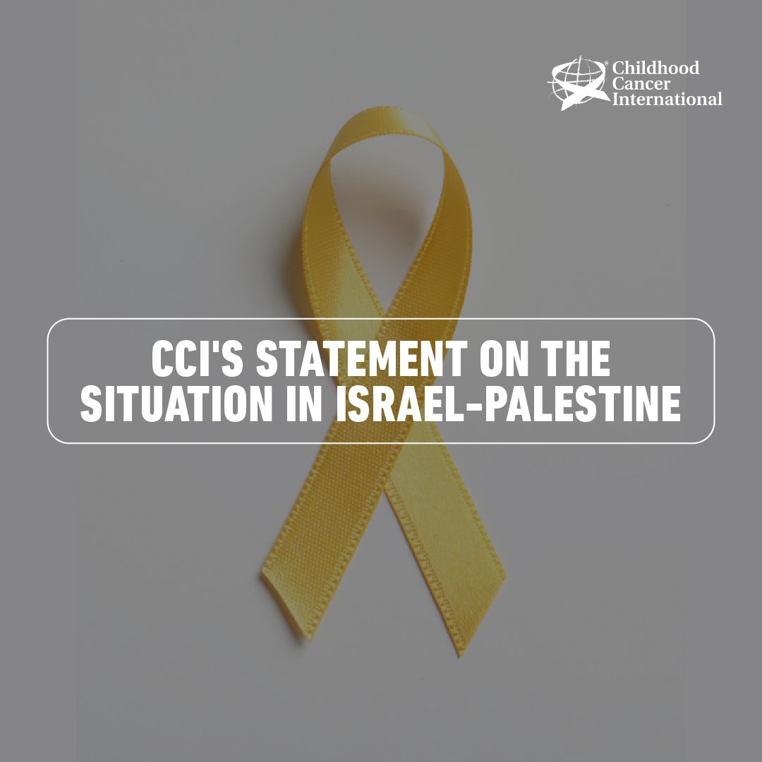 IntChildCancer's tweet image. &quot;Childhood Cancer International, as the global patient support organization for childhood cancer, is deeply saddened and worried with what is happening in Israel and Palestine.&quot; Read the full statement here ➡️ bit.ly/3txRBLN