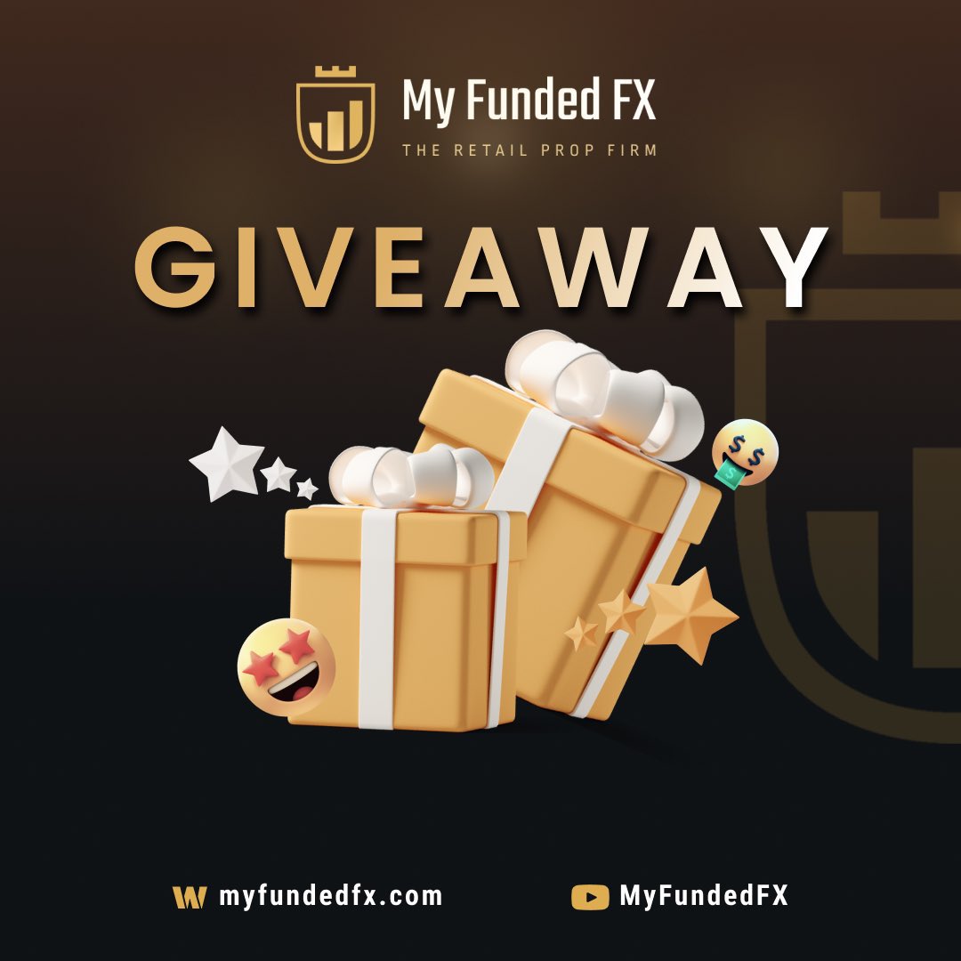 danfaari's tweet photo. 🎁 Giveaway Alert 🎁

Prize: 1 x $10K and 2 x $5k  Challenges  from @MyFundedFX 

1. Follow @MyFundedFX @MyFundedFutures @MattLCEO @danfaari, @UmarkhanAlgo,  @_AREEF1 &amp; @am_nazee_fx 

3. Must Like, Repost and Tag 3 Traders

*ends in 48hrs

Good luck 👍🏾 https://t.co/Zsep7T7QTg