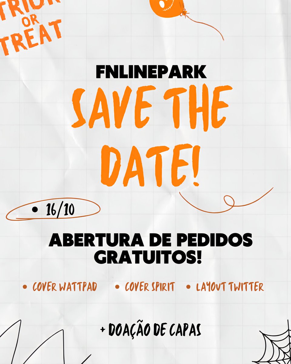 fnlinepark's tweet photo. Se preparem!! 🦇🧡 https://t.co/DCuCPTj9hm