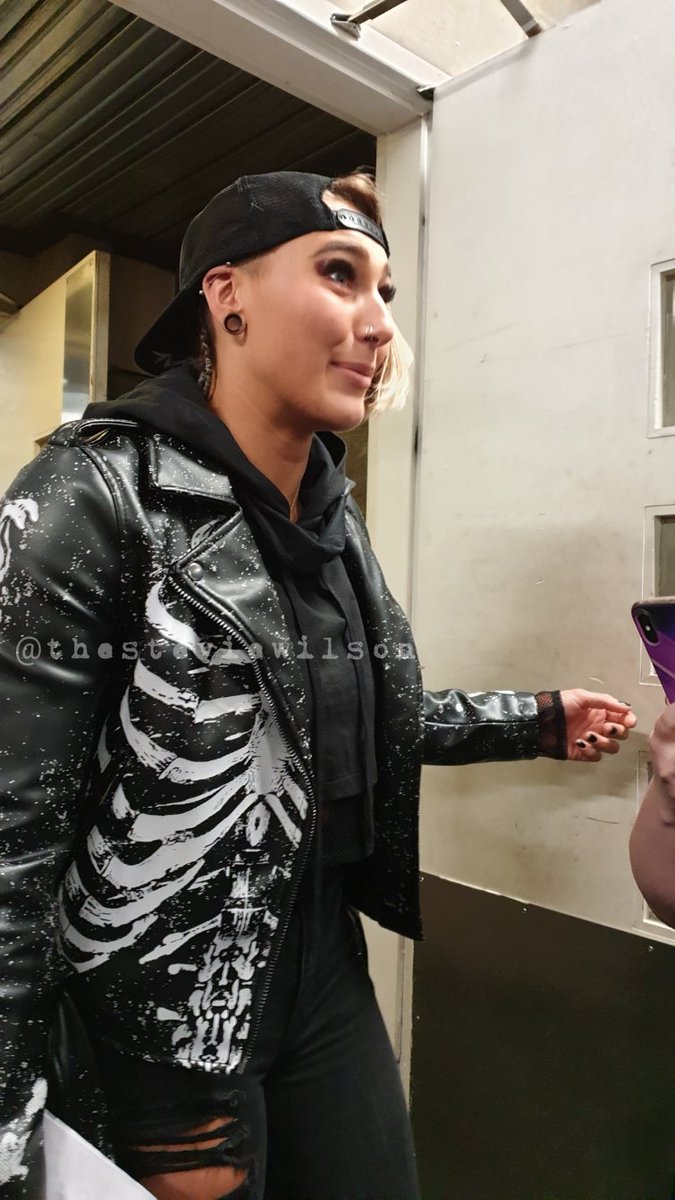 thesteviewilson's tweet image. Friday afternoon. 

Time for a @RheaRipley_WWE appreciation post.

Thank you for being you 🤘⚖️👹 #RheaBloodyRipley #TheEradicator