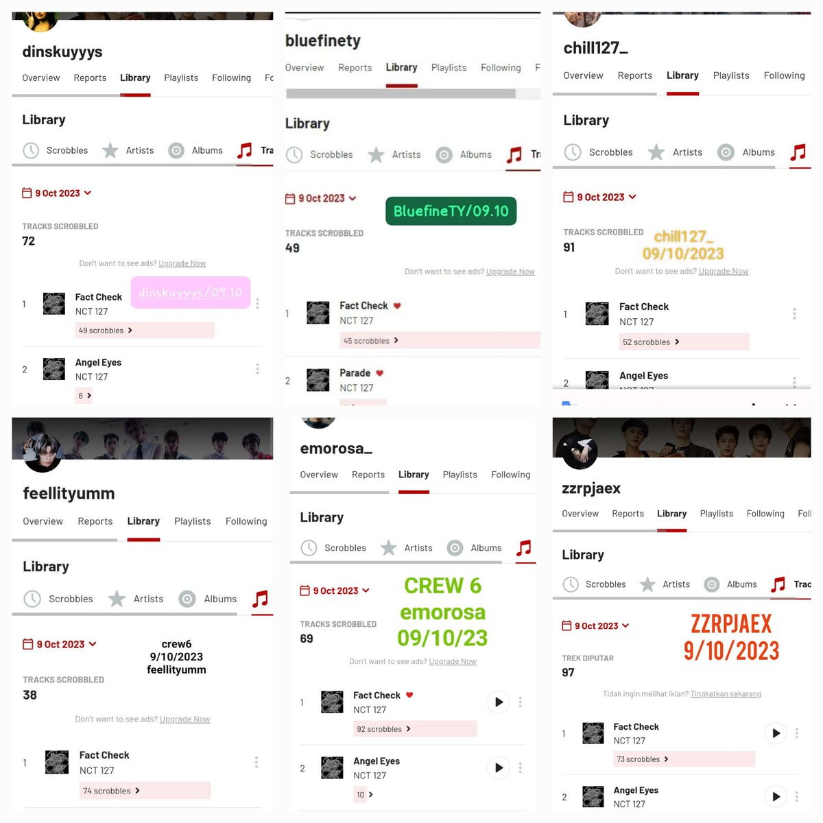 bluefineTY's tweet photo. Team spotify
Crew 6 ( @emorosa @chill127_ @dinskuyyys
@zzrpjaex @fellityumm )
#127zenStreamingParty
#SpotifyCrew
@127Fund @127streamINA https://t.co/yRVBvkX57I