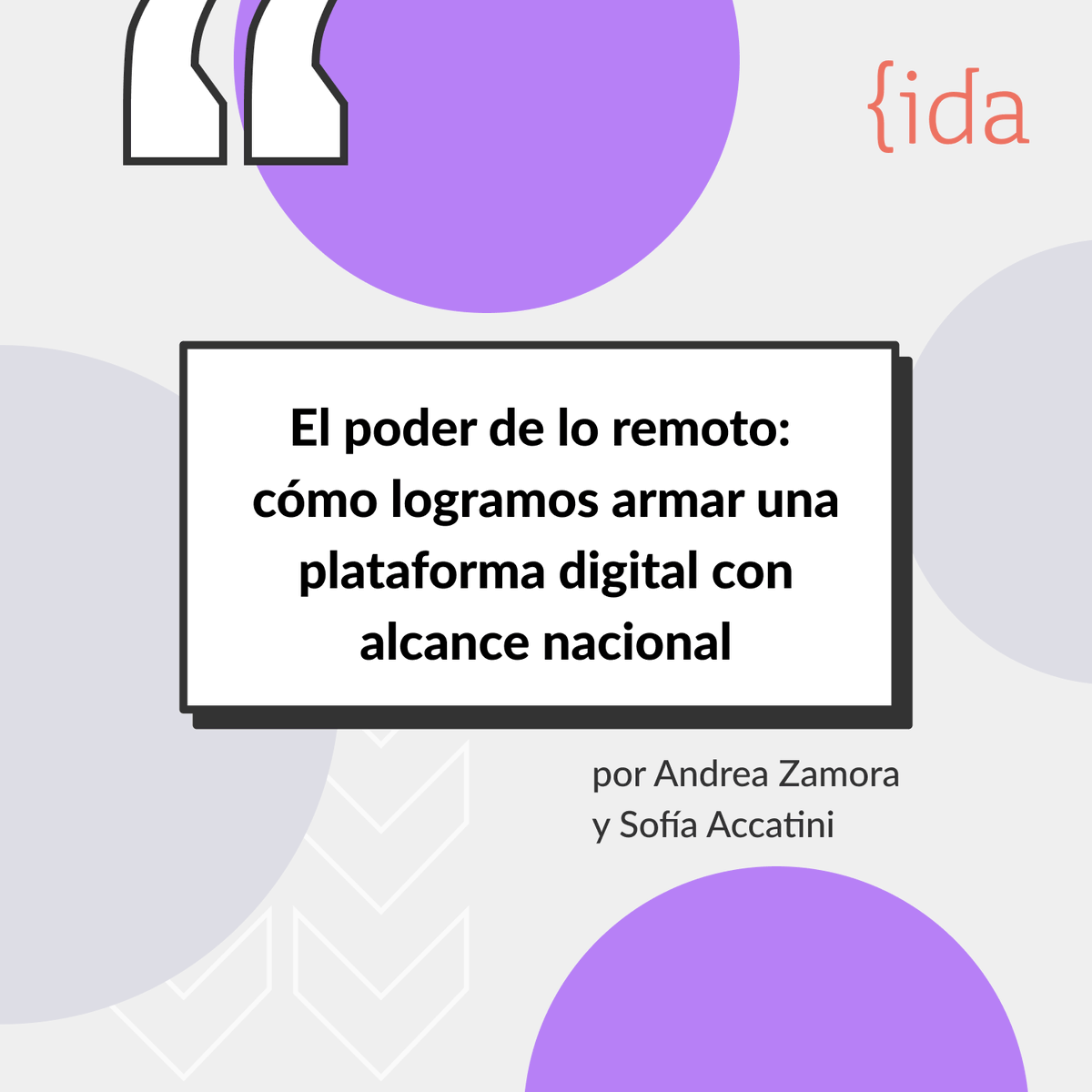 IDA Chile tweet media