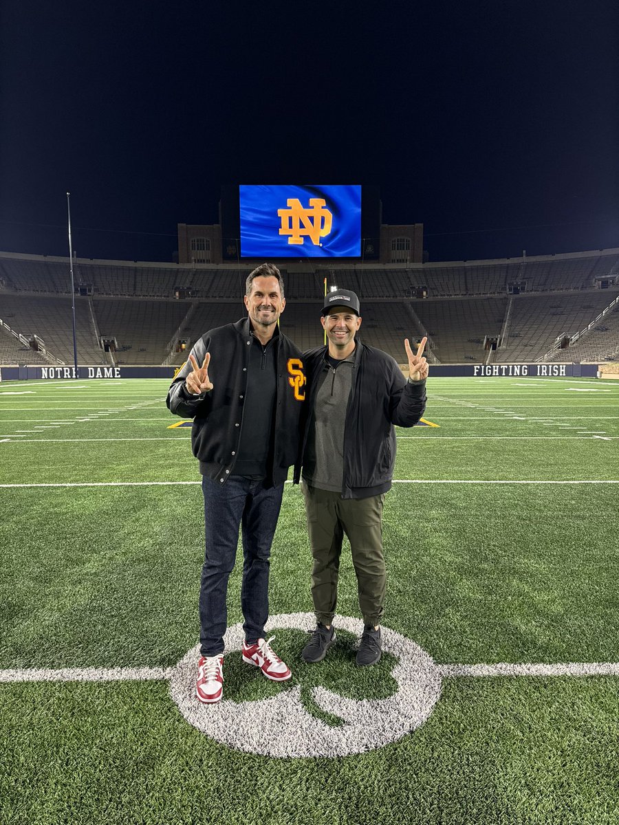 Here come the Trojans ✌️