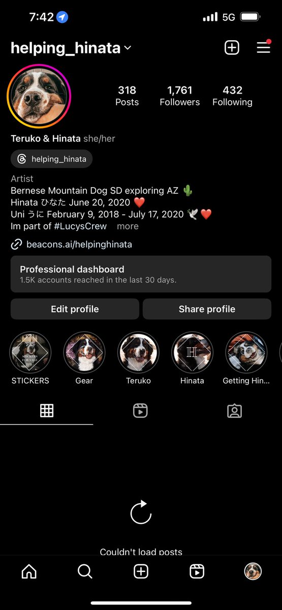 AwkwardPanda25's tweet photo. @instagram whats going on with my account? I didnt violate any rules https://t.co/Er7X1QETRG
