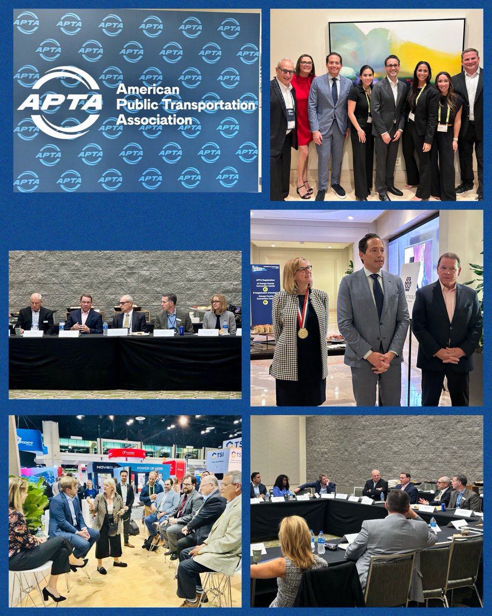 LSN &amp; clients had a productive time at <a href="/APTA_info/">APTA</a> #APTAtransform23 in Orlando. 650+ exhibitors &amp; 12,000+ industry pros there. Special thanks to <a href="/TransportGOP/">T&I Committee Republicans</a> Chairman <a href="/RepSamGraves/">Rep. Sam Graves</a>, leaders &amp; CEOs from many #transit agencies participating in the annual Roundtable. #aptaEXPO