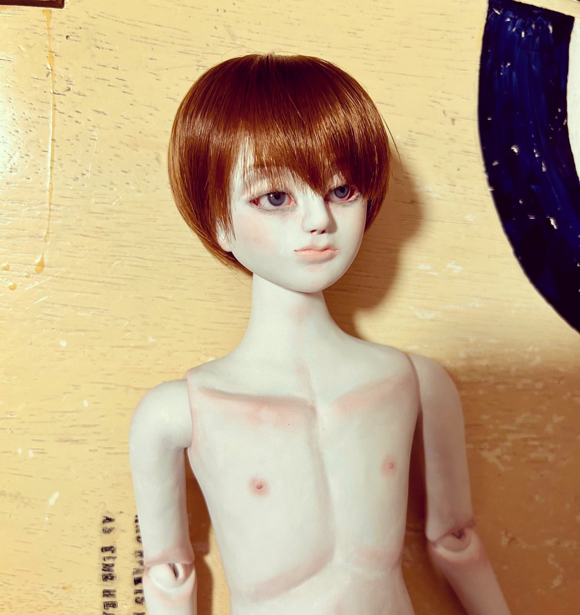 kaorun5swingin's tweet photo. 青春拗らせMOD少年完成✨
ヘアカットは明日ね✂︎
#球体関節人形
#doll
#dollart
#dollartist
#mods
#modboy
#60s https://t.co/OOe5G7S8l1