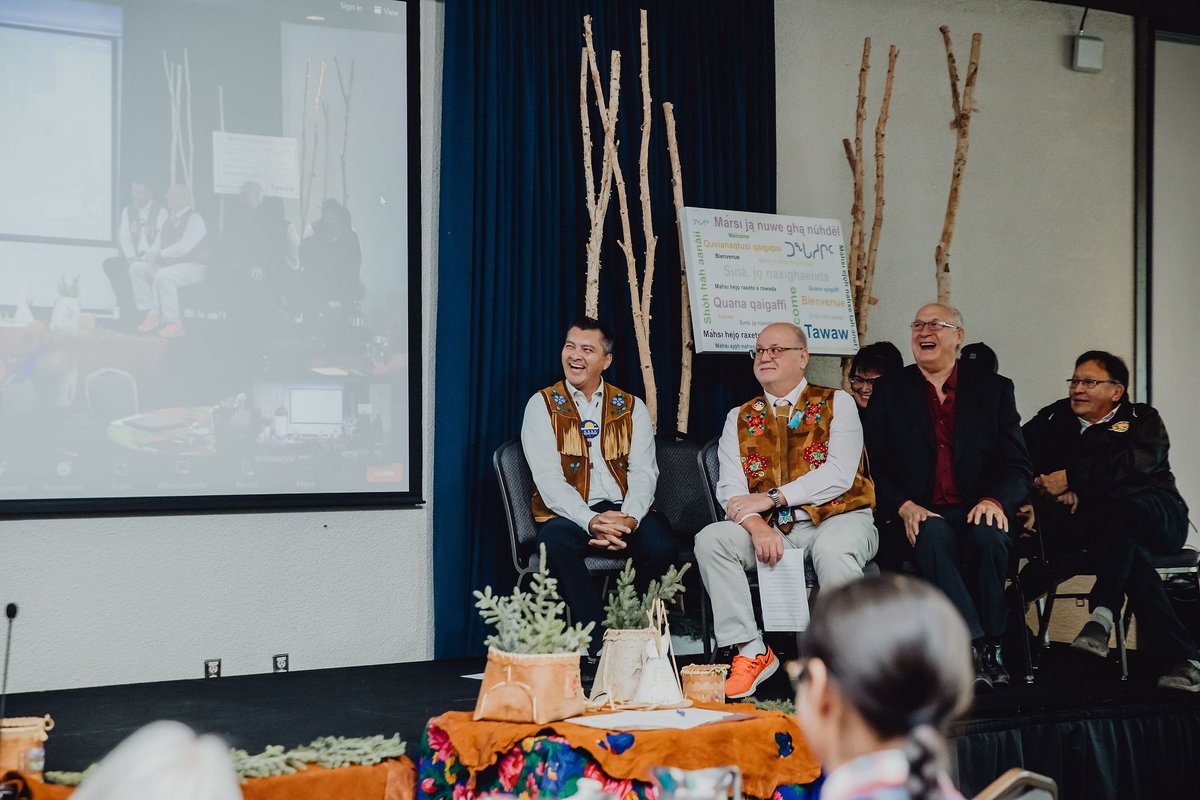 A big step forward in the North: #Indigenous governments, alongside Canada, the GNWT &amp; private donors, have signed the framework for what will be when final, one of the largest Indigenous-led #conservation efforts in the world: the NWT Project Finance for Permanence