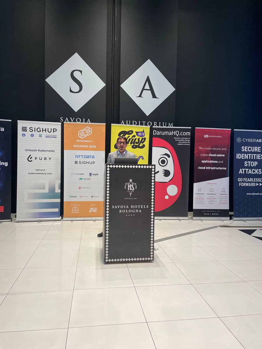 devsecopsdayit's tweet image. È il momento di Giulio Todini con il talk &quot;Shift Left e Security-as-Code: Sicurezza su Kubernetes con Neuvector&quot; Giulio è Presale Engineer in
@SUSE

#devsecopsday23 #DevSecOps #DevOps #Cybersecurity