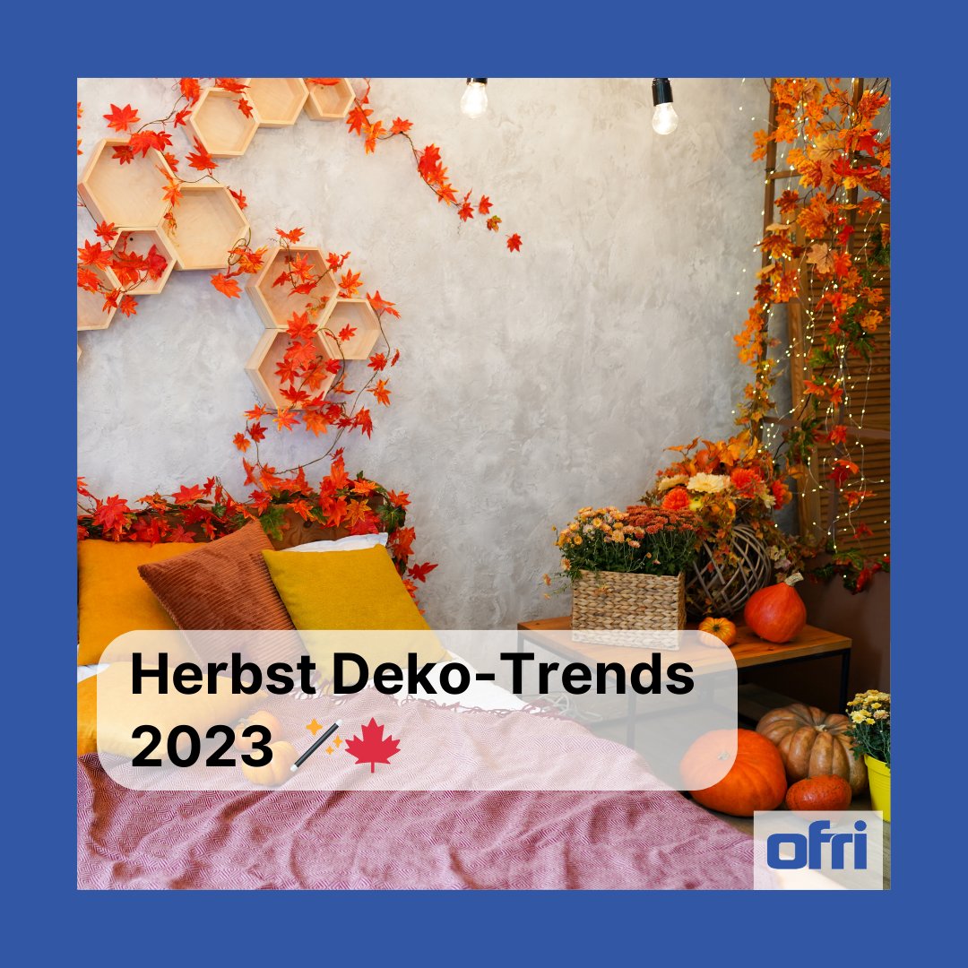ofri_ch's tweet photo. Trends für den Herbst  🍂 :  

🌳 Natürliche Materialien wie Holz, Leder &amp; Stein
🎨 Erdtöne mit einem Hauch von Pantone's Herbst/Winter-Farben 
🛋️ Kuschelige Textilien für ultimative Gemütlichkeit

Handwerker gesucht? Zur Auftragseingabe: https://t.co/ZFsWDBL2ae 
#ofri https://t.co/wn6MnVEwHa