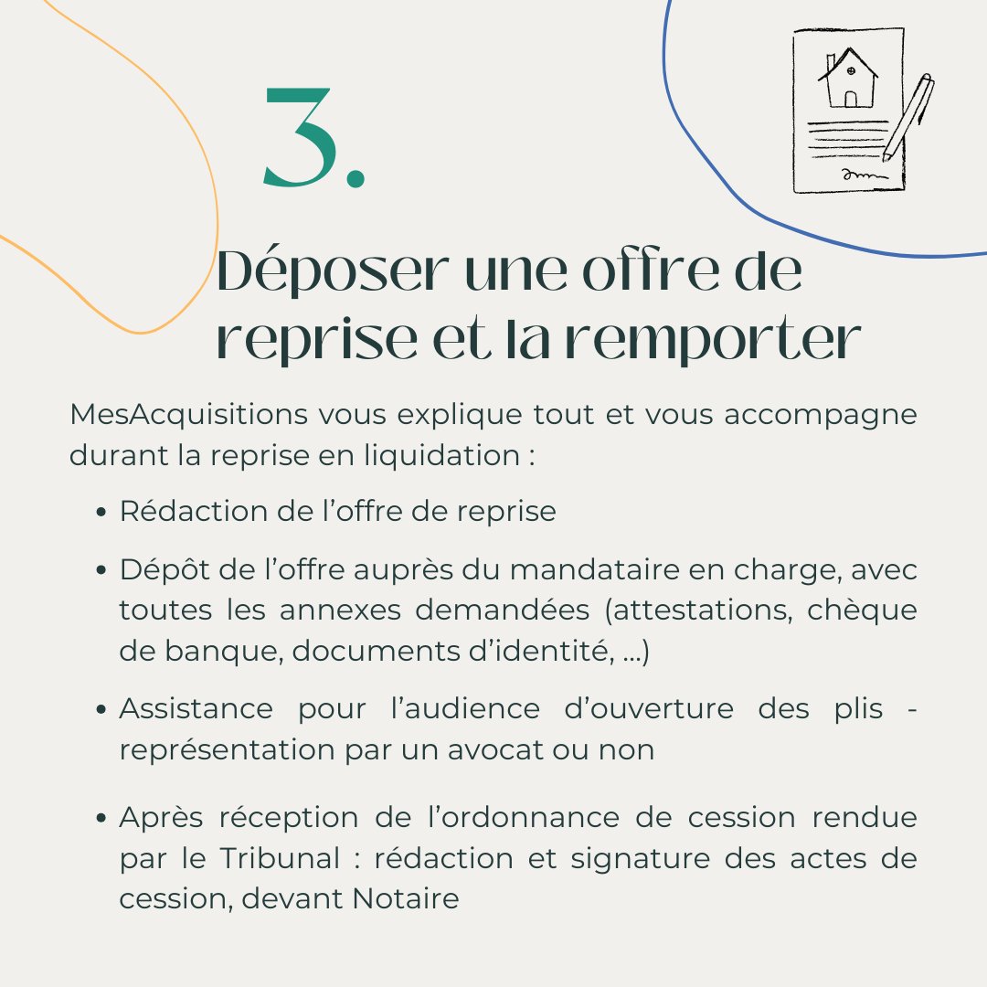 🫣Reprendre un bien immobilier en liquidation judiciaire : mais comment faire ?

MAQ vous accompagne, en solo ou avec nos partenaires, dans l’analyse et le dépôt de votre offre🤝

📞 Contactez nos équipes dès maintenant : mesacquisitions.com/prenez-rendez-…

#immobilier #investment