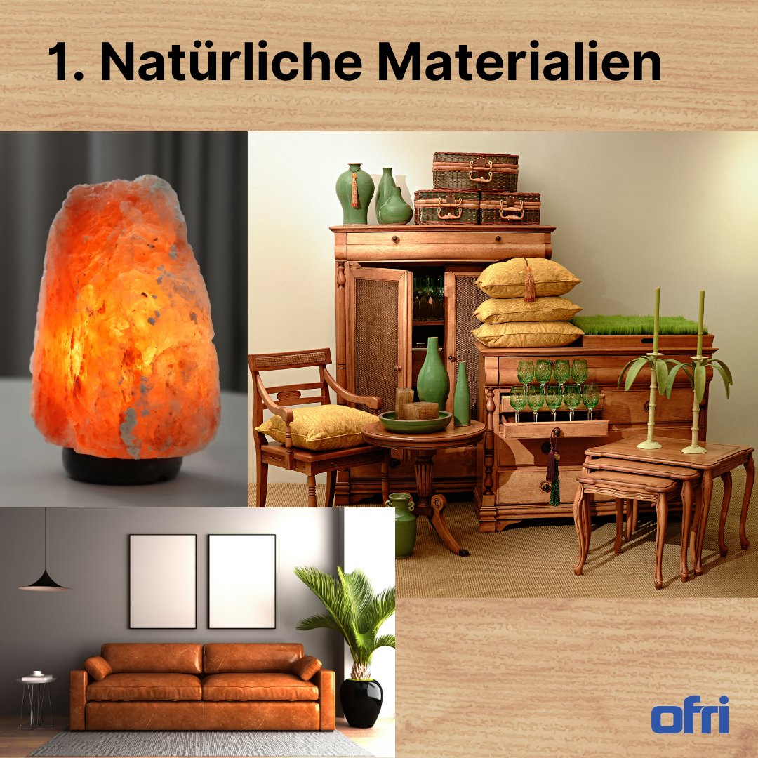 ofri_ch's tweet photo. Trends für den Herbst  🍂 :  

🌳 Natürliche Materialien wie Holz, Leder &amp; Stein
🎨 Erdtöne mit einem Hauch von Pantone's Herbst/Winter-Farben 
🛋️ Kuschelige Textilien für ultimative Gemütlichkeit

Handwerker gesucht? Zur Auftragseingabe: https://t.co/ZFsWDBL2ae 
#ofri https://t.co/wn6MnVEwHa