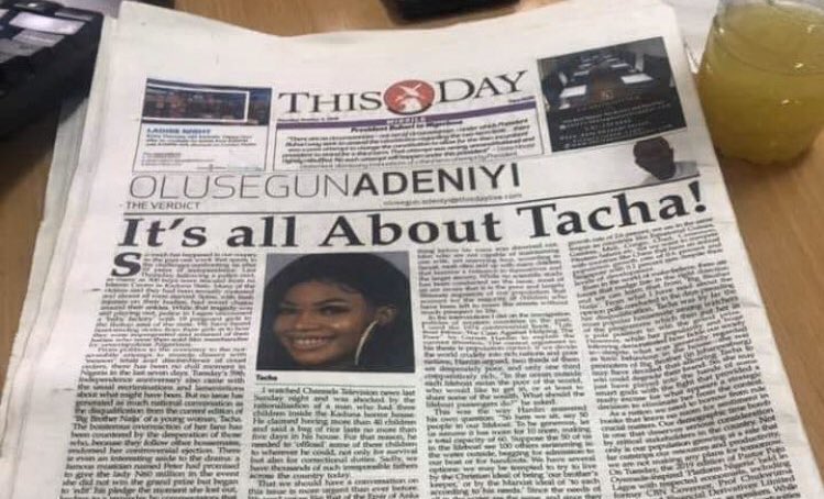 DinahAkide_K's tweet photo. Friday is all about Tacha Tacha Tacha 

TACHA GOT THE BRANDS
#TheBigFridayShowXTacha https://t.co/gYIMkO8xag
