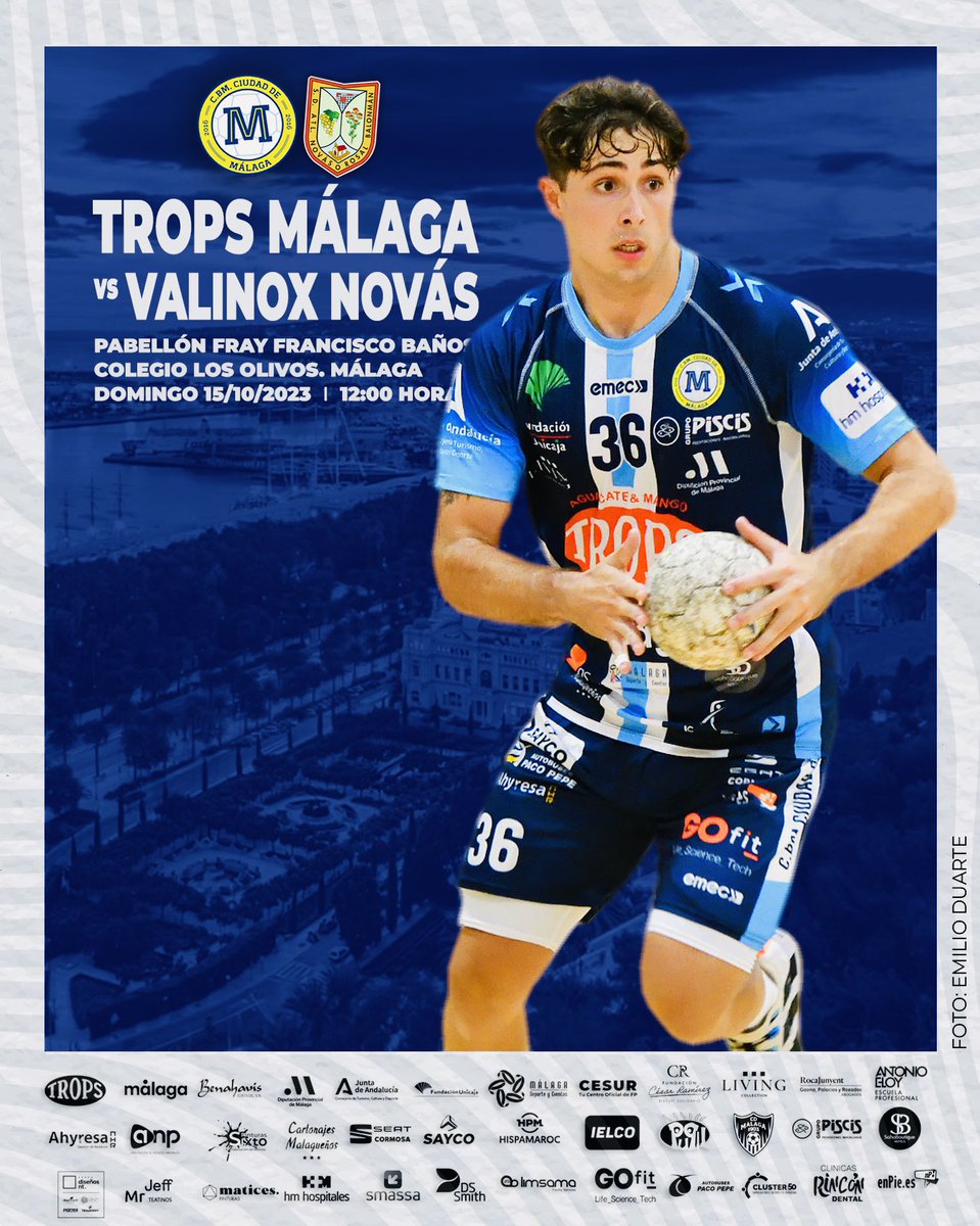 📣 Afición, te esperamos este DOMINGO, a las 12:00 horas, en el pabellón del <a href="/colegioolivos/">Colegio Los Olivos</a>.

⚔️ Nos enfrentamos al Valinox <a href="/atleticonovas/">Valinox Novás</a>.

¡Vamos, <a href="/fTROPS/">TROPS</a>!

<a href="/diputacionMLG/">Diputación de Málaga</a> <a href="/DeportesDipMlg/">Diputación de Málaga es Deporte</a> 
<a href="/deportemalaga/">Área de Deporte</a> <a href="/MalagaDyE/">MLG Deportes y Eventos</a> <a href="/aytodebenahavis/">AytodeBenahavís</a> <a href="/FundUnicaja/">Fundación Unicaja</a> 
<a href="/DeporteAND/">Andalucía es Deporte</a>