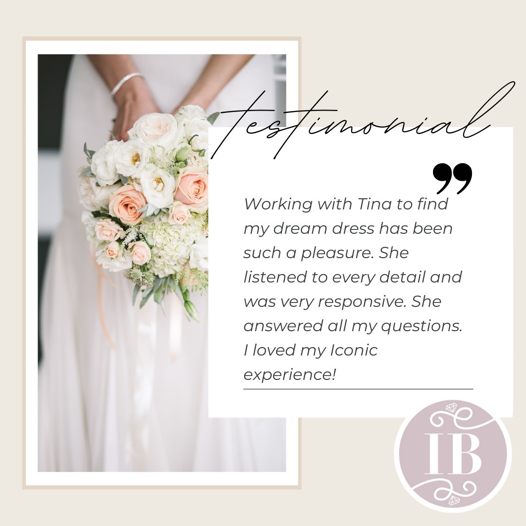 BrideIconic's tweet photo. Another glowing review!
#iconicbride #teamiconicbride #beiconic #makememories #sayyestothedress https://t.co/e5uufWdExf