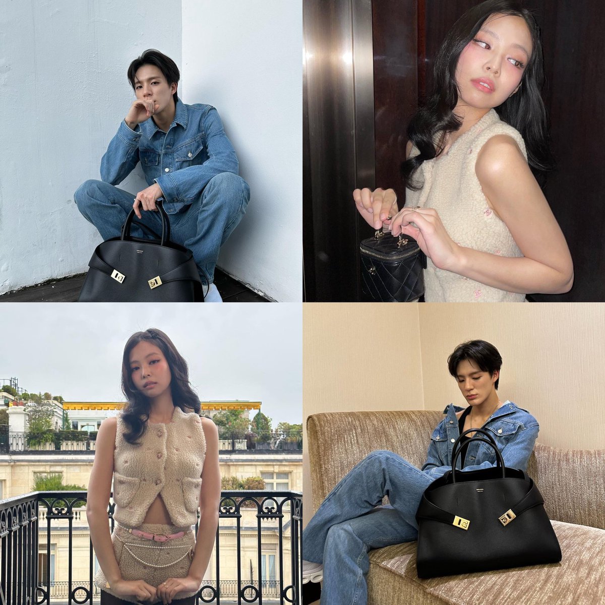 #JENNIE ranked 8th and #JENO ranked 9th for for the top 10 brands at PFW/MFW. both of them only had one post with the tag and jeno did not even attend fw. their impact in hf is undeniable❤️

#JENNIExCHANELSS24  
#CHANELShow 

#FERRAGAMOxJENO
#FERRAGAMOSS24