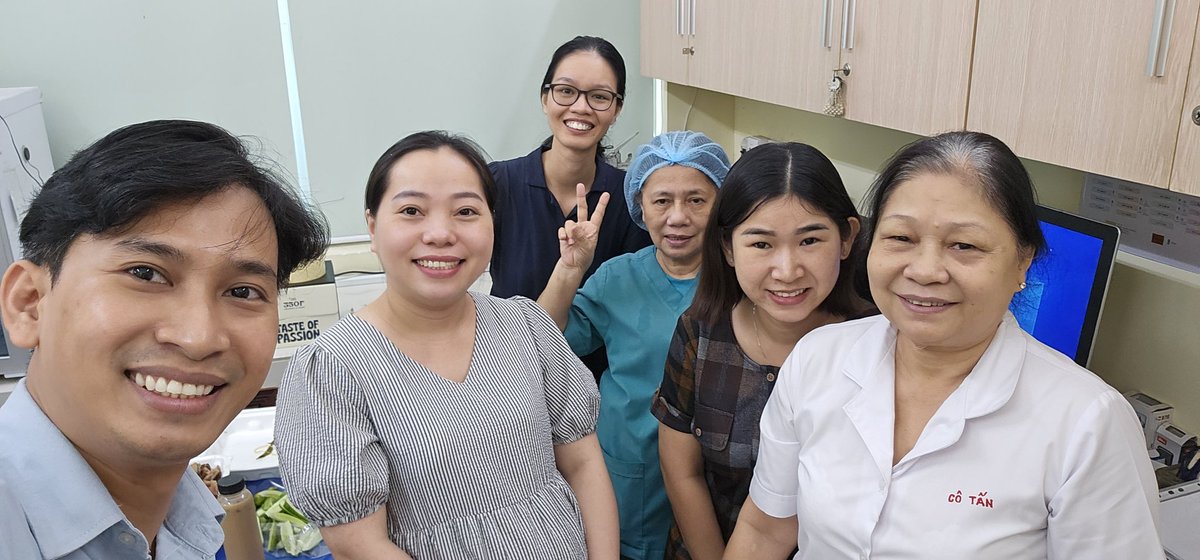 I cannot remember how long we have been together. But I'm sure we have a very joyful ending. A mother-to-be and a new student are ready for their exciting journeys. <a href="/OUCRU_Programme/">OUCRU</a>