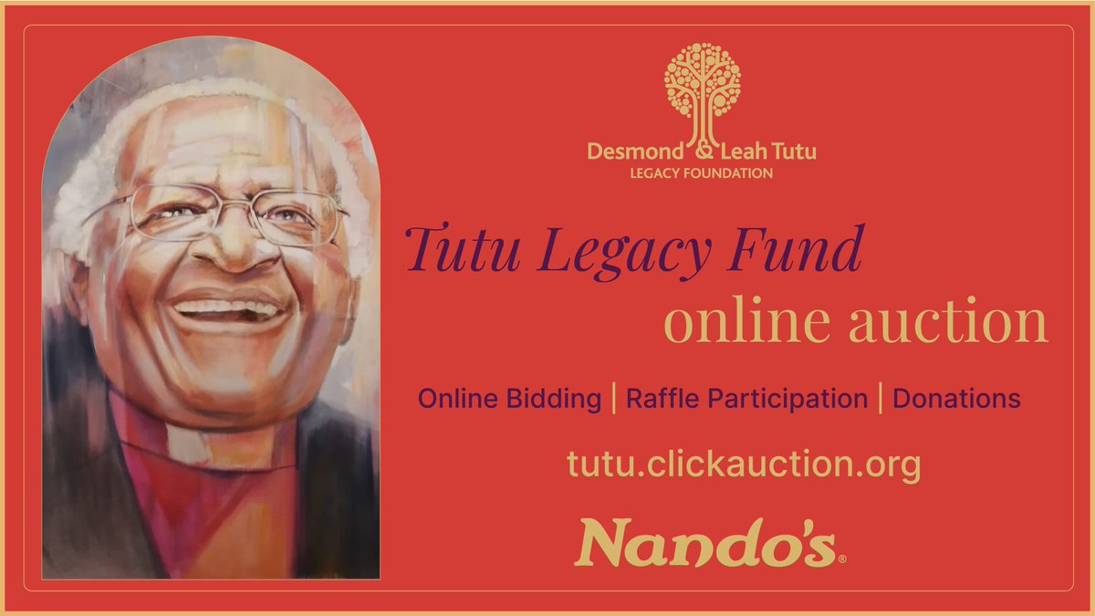 TheTutuLegacy's tweet photo. Don’t miss out on priceless art at our October online auction on https://t.co/FThoqO5FmP! Proceeds support the Tutu Legacy Fund, empowering youth and leaders for global justice. #TutuLegacy #TutuFoundation https://t.co/HcLa2IRC4d