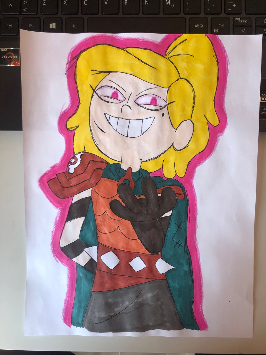 Samito49513309's tweet photo. El mejor personaje de #amphibia de todos 
Me dio por hacerlas a las tres jajaj 
1.-sasha https://t.co/ujVRLX96xl