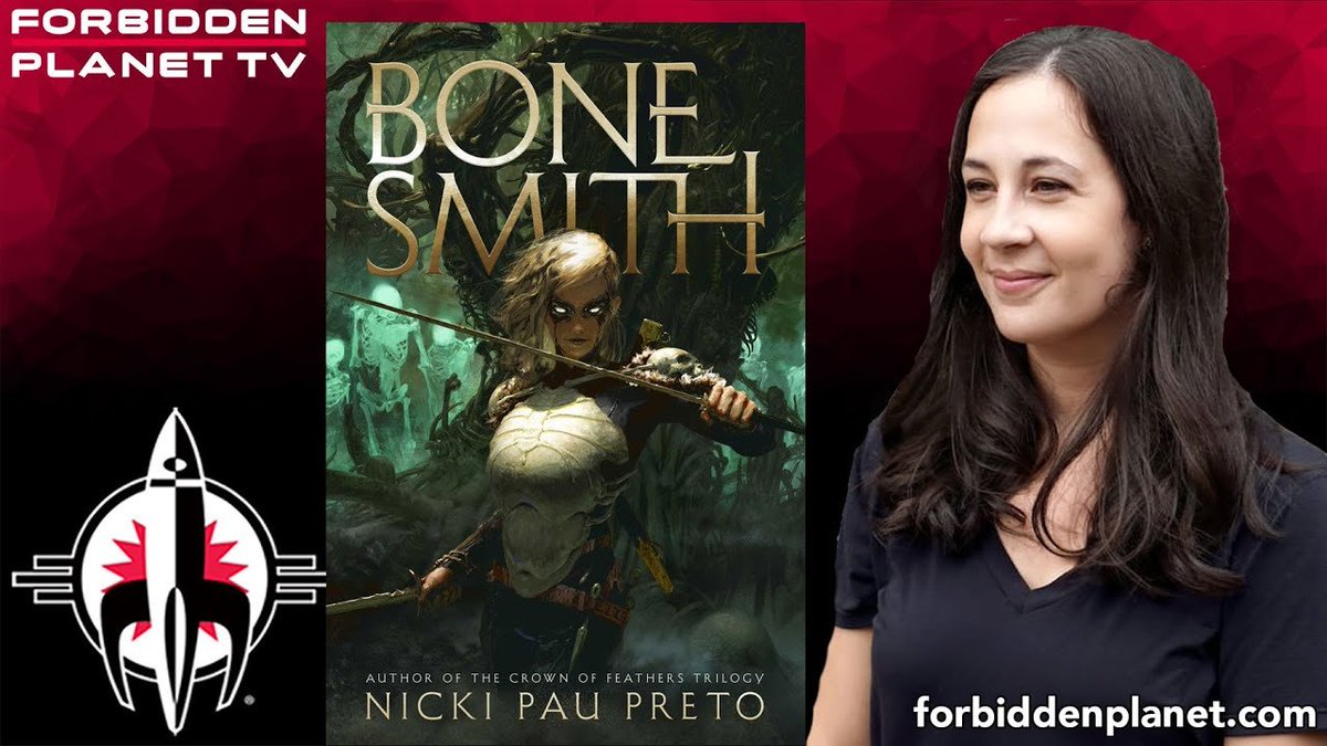 One of Canada's finest fantasy authors, Nicki Pau Preto, takes us through her amazing career, the genesis of her all-new elemental magic series House of the Dead and the debut of the first epic bestselling book in the series: Bonesmith! 🚀 Full Interview youtu.be/7EzKxZs8kpU