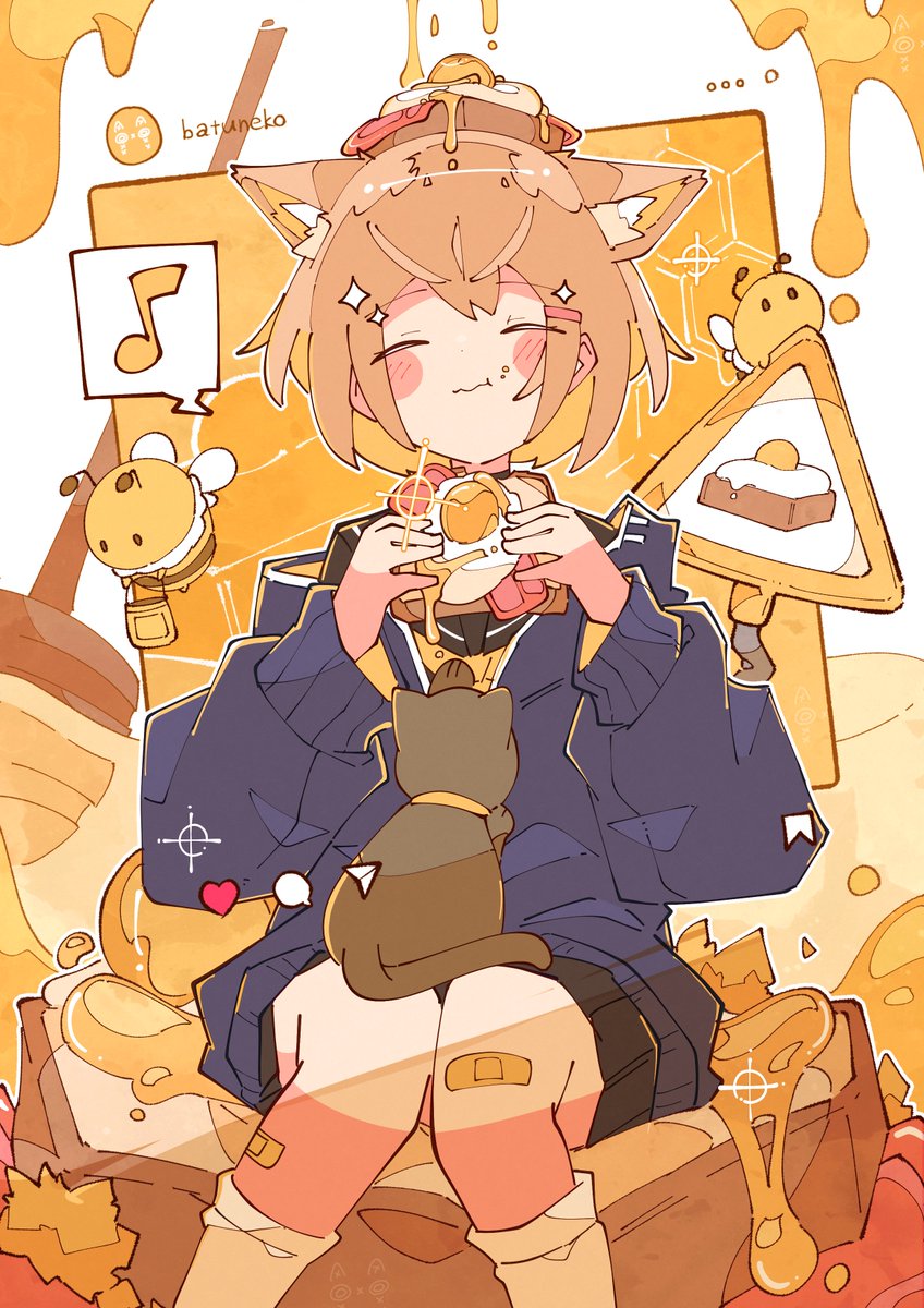 ハ二ーエッグトースト🐝🍯」