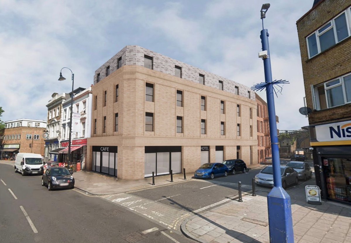 Planning application for 'boutique hotel' on the site of the old TSB bank at the Blue in Southwark Park Park <a href="/bluebermondsey/">Blue Bermondsey Business Improvement District</a>

planning.southwark.gov.uk/online-applica…