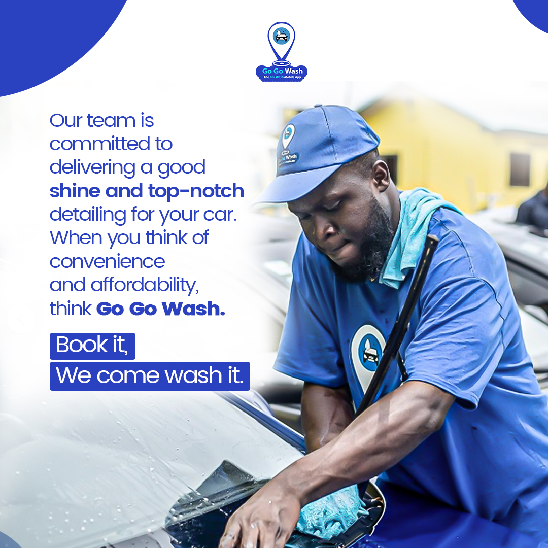 Your car's shine is our priority! 😎🌟 
When you want a perfect balance of convenience and affordability, GoGoWash has you covered. 

Book now, and we will come wash it anywhere! 💪  

#gogowash #qualitycarwash #cardetailing #carproducts #mobileapp